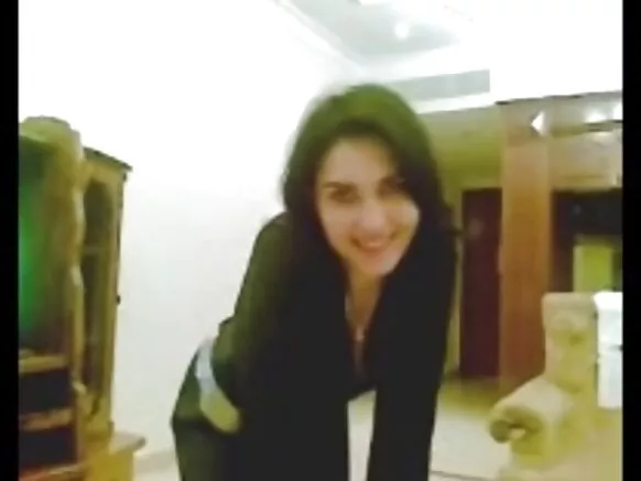 lẹwa Arab meta ni gbese fidio Fọto show girl